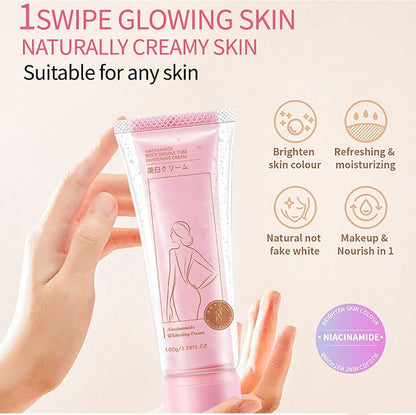 Niacinamide Body Double Tube Whitening Cream