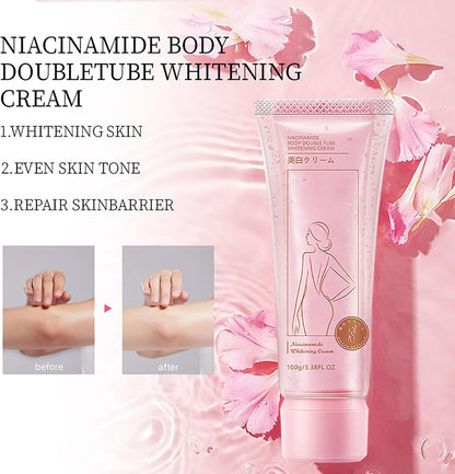 Niacinamide Body Double Tube Whitening Cream
